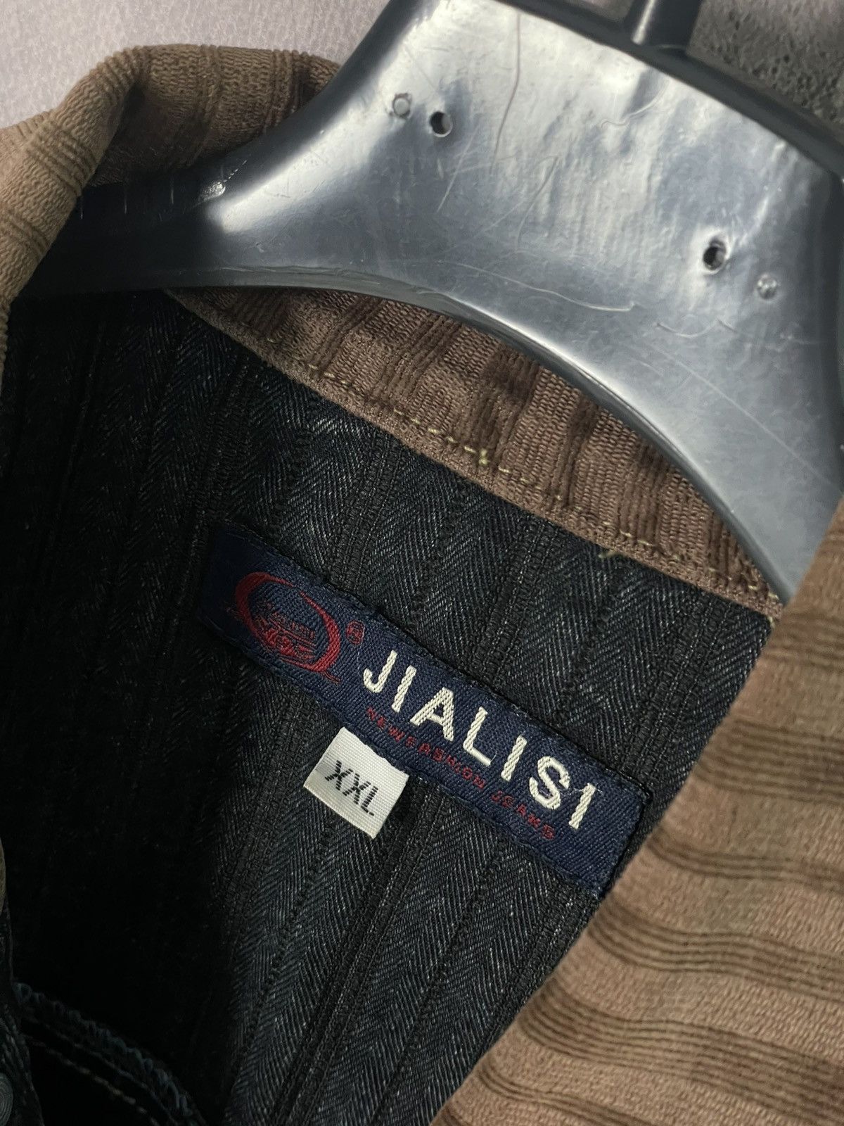 Japanese Brand × Le Grande Bleu (L.G.B.) Avant Garde Italy Design Workwear Denim Jacket Size US XXL / EU 58 / 5 - 8 Thumbnail