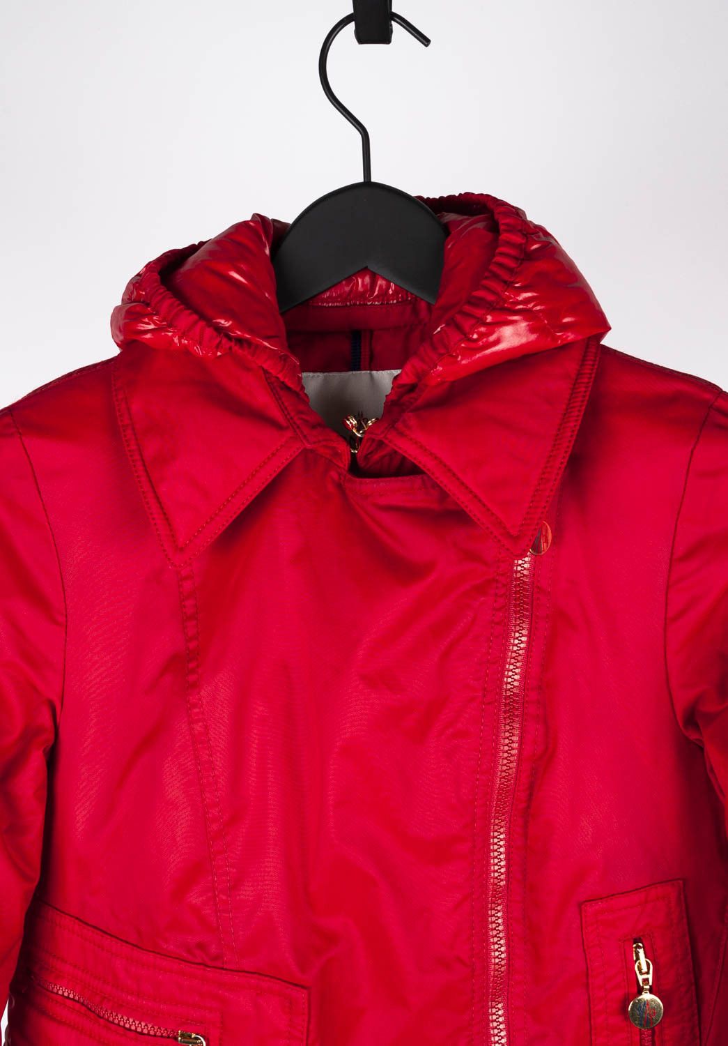 Moncler Moncler Cinema Red Parka Hooded Jacket Size 1 / S H4987 Size S / US 4 / IT 40 - 2 Thumbnail