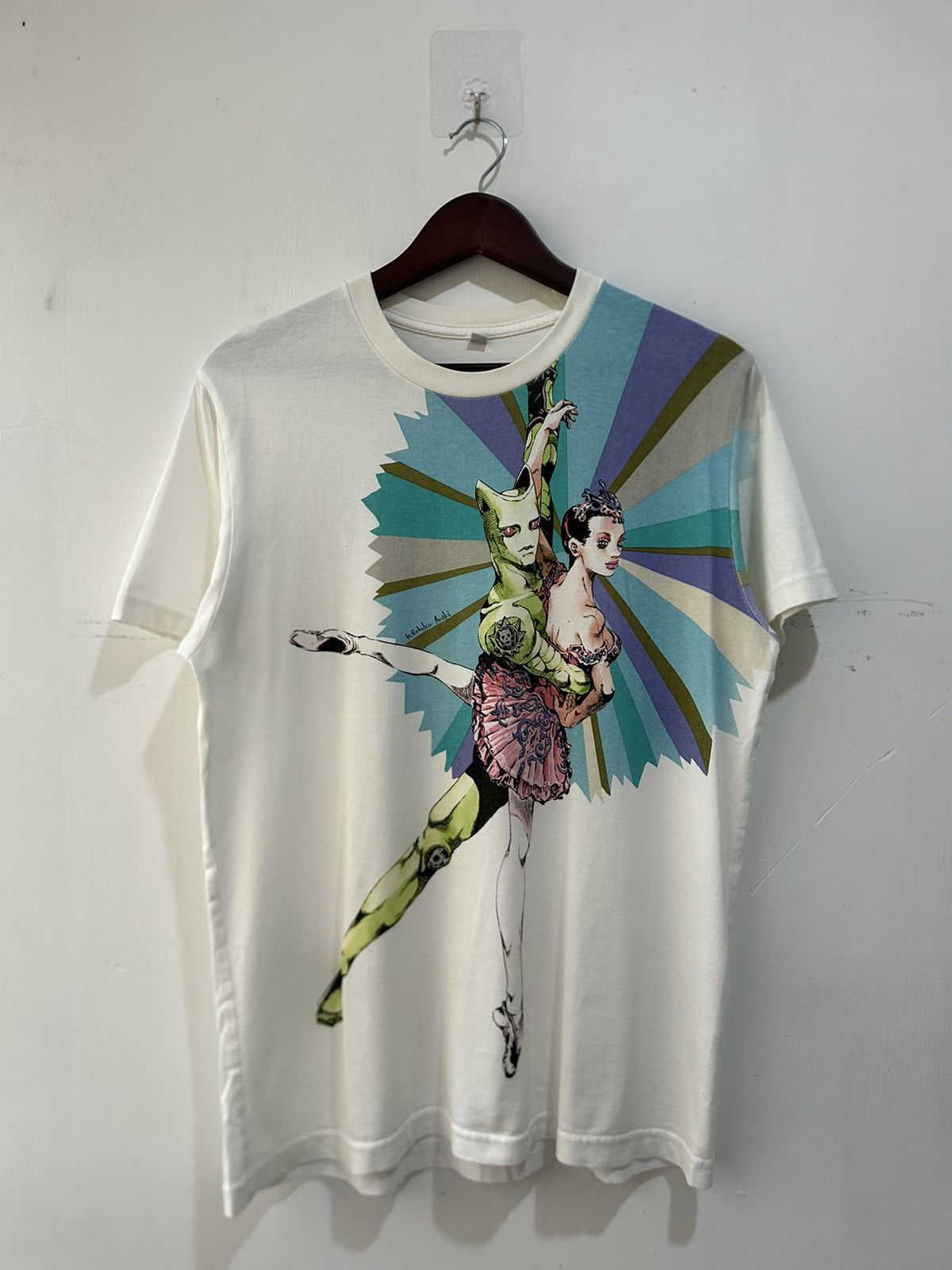 Anime Vintage Killer Queen Jojo Bizarre Adventure Anime 2000s Tee Size US M / EU 48-50 / 2 - 2 Thumbnail