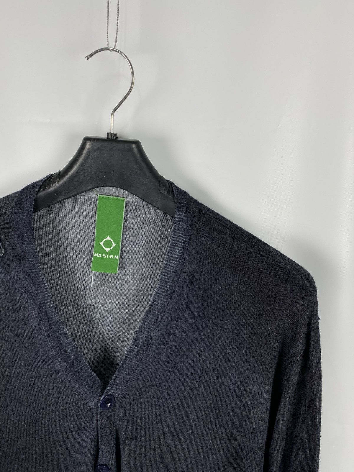 MA.STRUM Ma.Strum Cotton Garment Dyed Cardigan Button Front Size US XXL / EU 58 / 5 - 2 Thumbnail