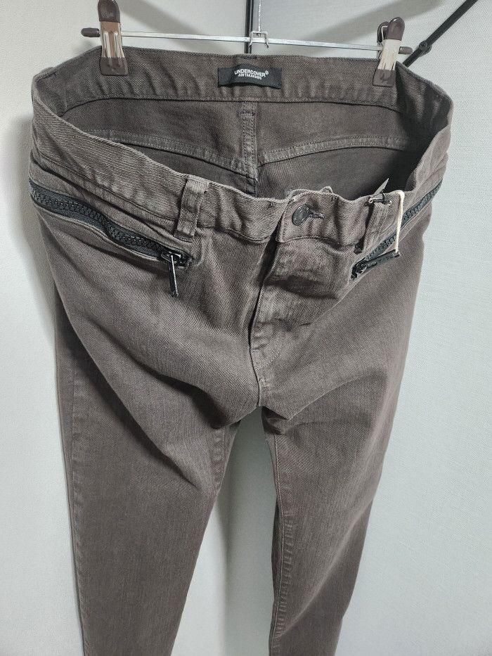 Undercover Undercover Charcoal Zip Denim Pants Size US 32 / EU 48 - 7 Thumbnail