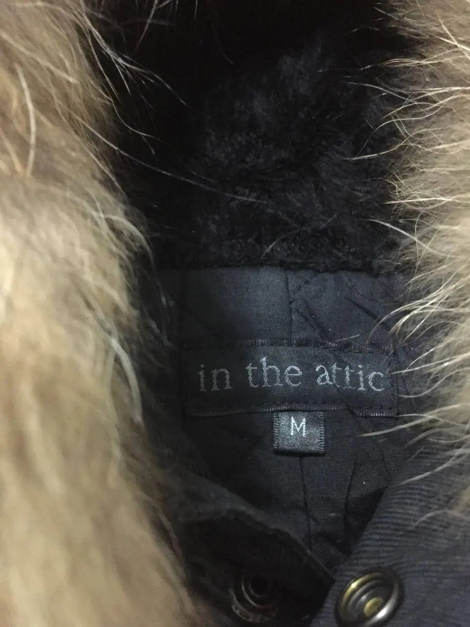 In The Attic IN THE ATTIC FUR GOTH PUNK JACKET IFSIXWASNINE LGB STYLE Size US M / EU 48-50 / 2 - 4 Thumbnail