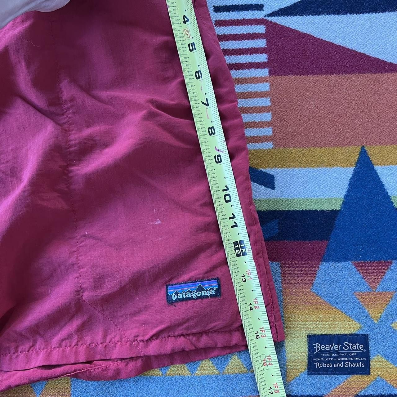 Patagonia Vintage Patagonia Baggies Shorts Red Men's Medium RARE Size US 32 / EU 48 - 5 Thumbnail