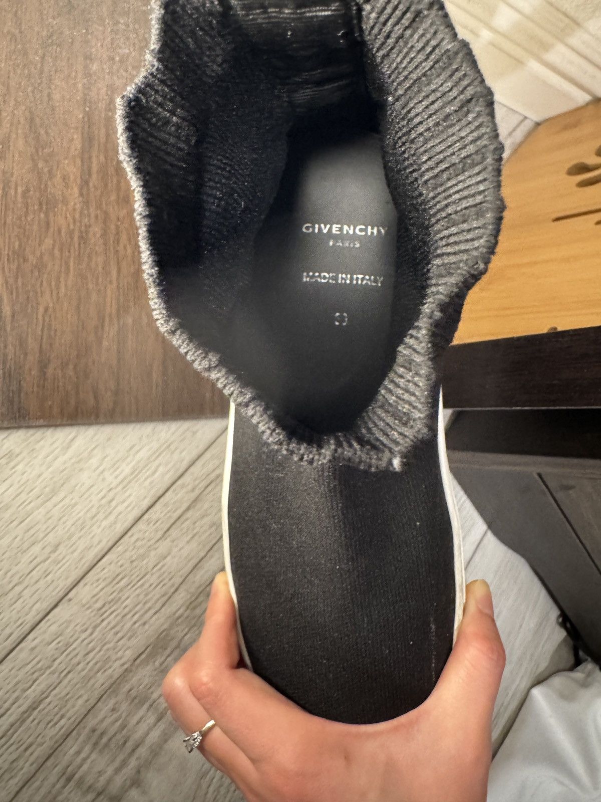 Givenchy Givenchy Knitted Sock Boot Sneaker – Size 36 Size US 6 / IT 36 - 5 Thumbnail