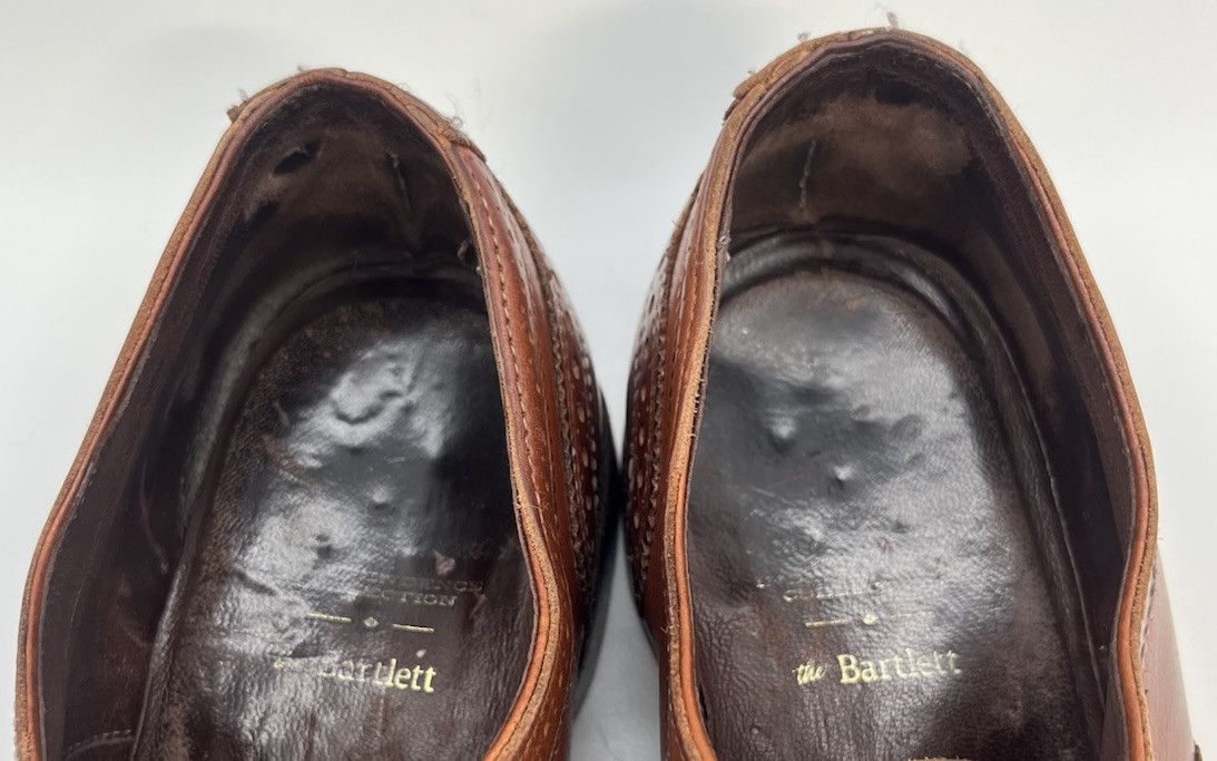 Allen Edmonds Allen Edmonds The BARTLETT Oxfords Cognac Brown Leather 8.5D Size US 8.5 / EU 41-42 - 9 Thumbnail