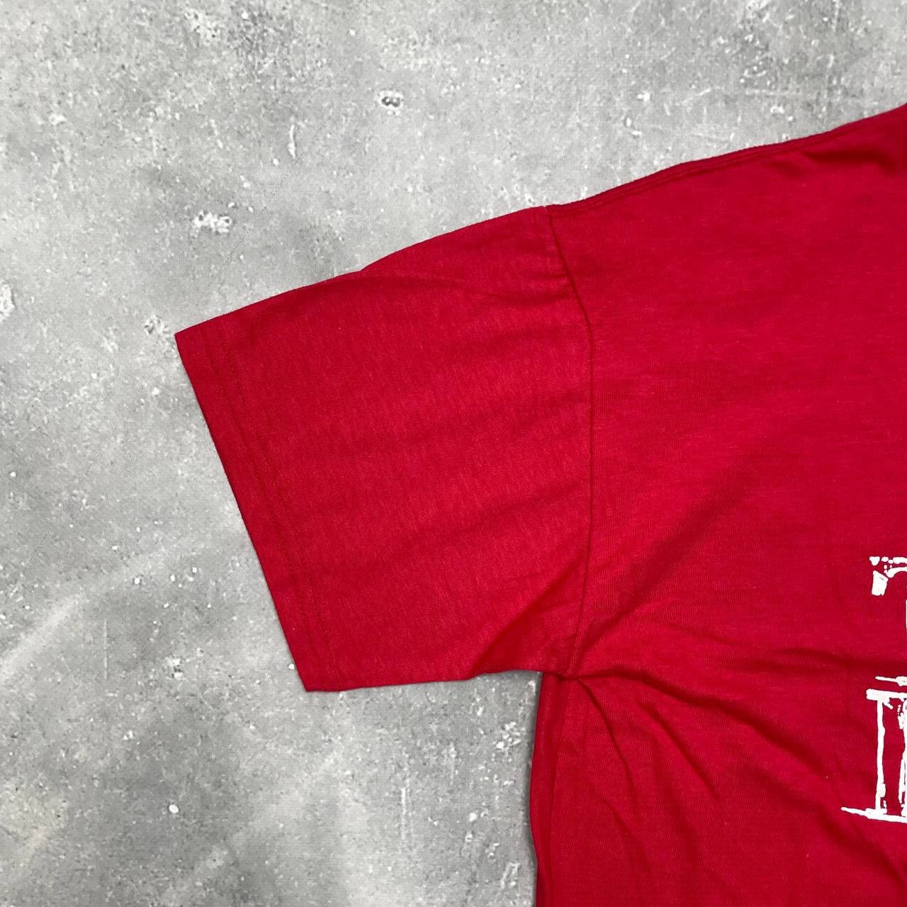 Band Tees × Vintage Vintage 90s Die Toten Hosen Spell Out Logo T Shirt Red Size US L / EU 52-54 / 3 - 14 Thumbnail