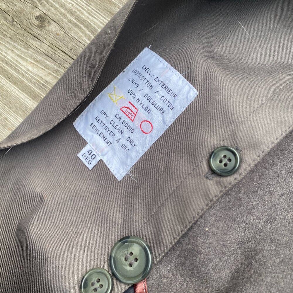 Yves Saint Laurent Men's Vintage 1998 YSL Yves Saint Laurent Wool Brown Button Size US L / EU 52-54 / 3 - 4 Thumbnail