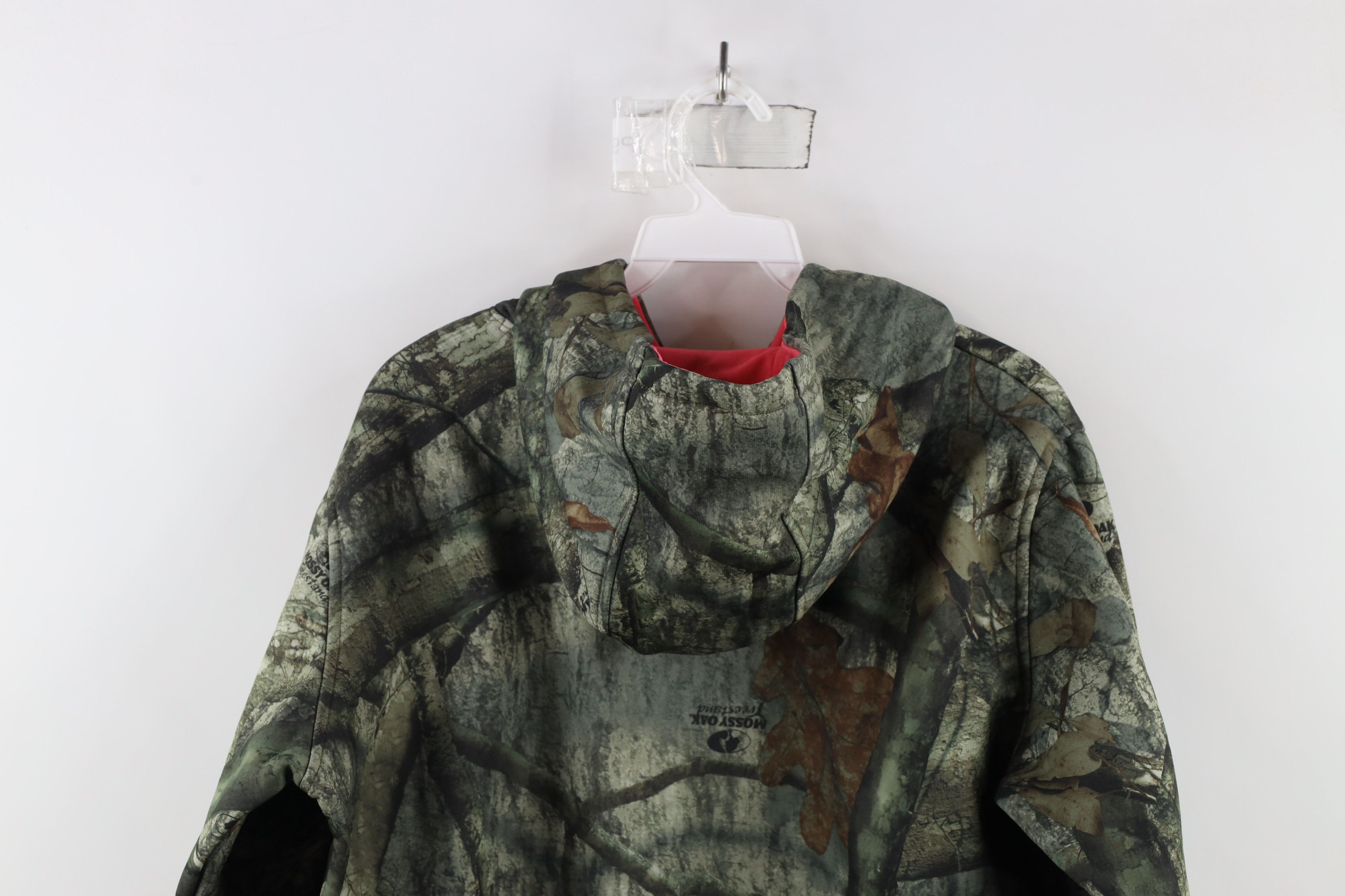 Under Armour × Vintage Under Armour Big Logo Mossy Oak Camouflage Hoodie Sweatshirt Size US L / EU 52-54 / 3 - 10 Thumbnail