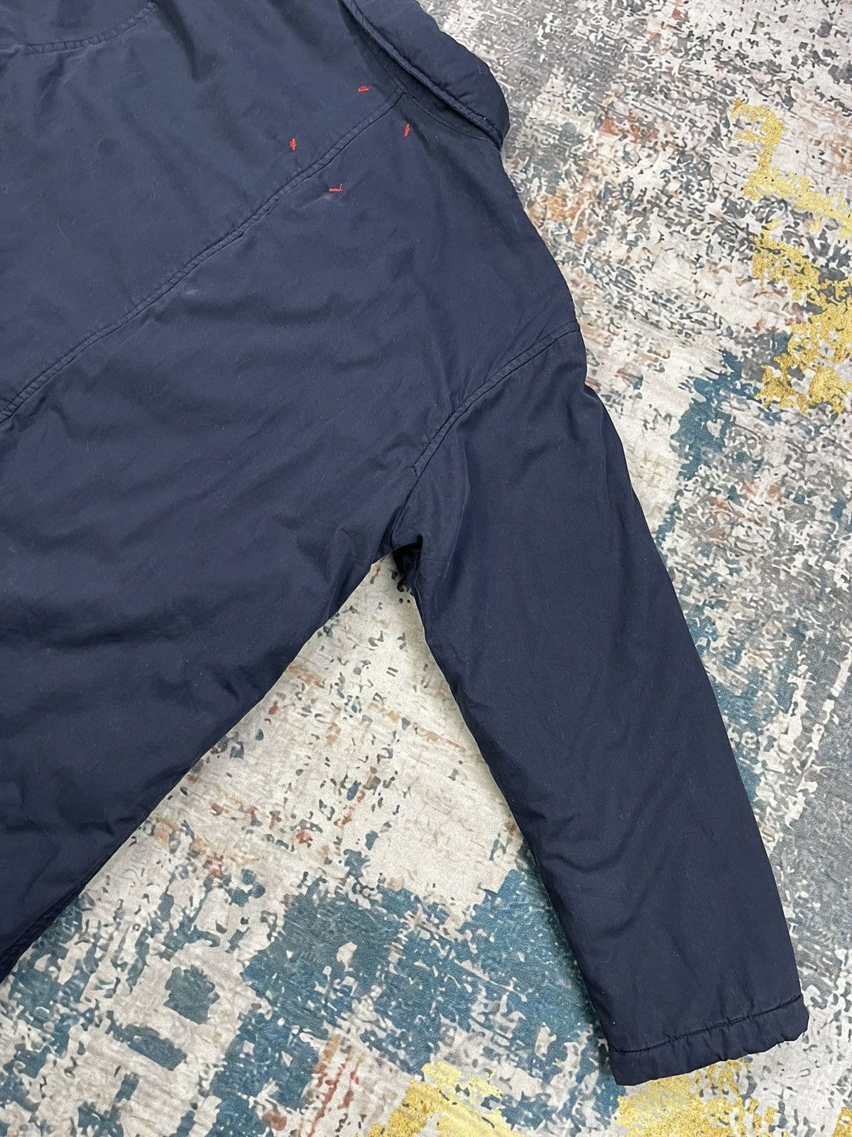 Japanese Brand Natural Laundry Navy Parka Coach Jacket Size US M / EU 48-50 / 2 - 6 Thumbnail