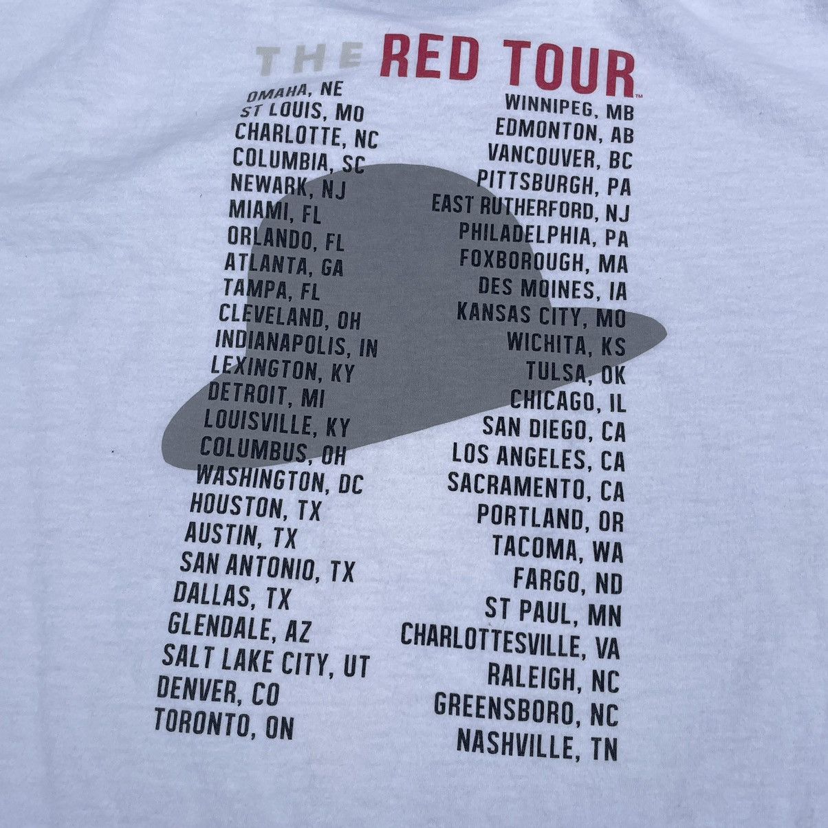 Band Tees × Vintage 2013 Taylor Swift The Red Tour Concert Tee XL Size US XL / EU 56 / 4 - 4 Thumbnail