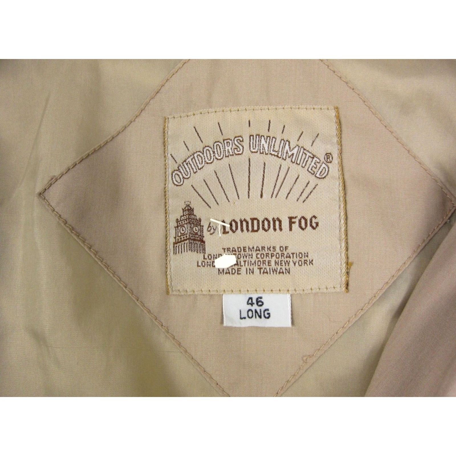 London Fog VINTAGE London Fog Jacket Mens 46L Beige Auburn Full Zip Bomber Jacket 70s 80s Sports Outdoor Casual Workwear Mens Size US S / EU 44-46 / 1 - 4 Thumbnail
