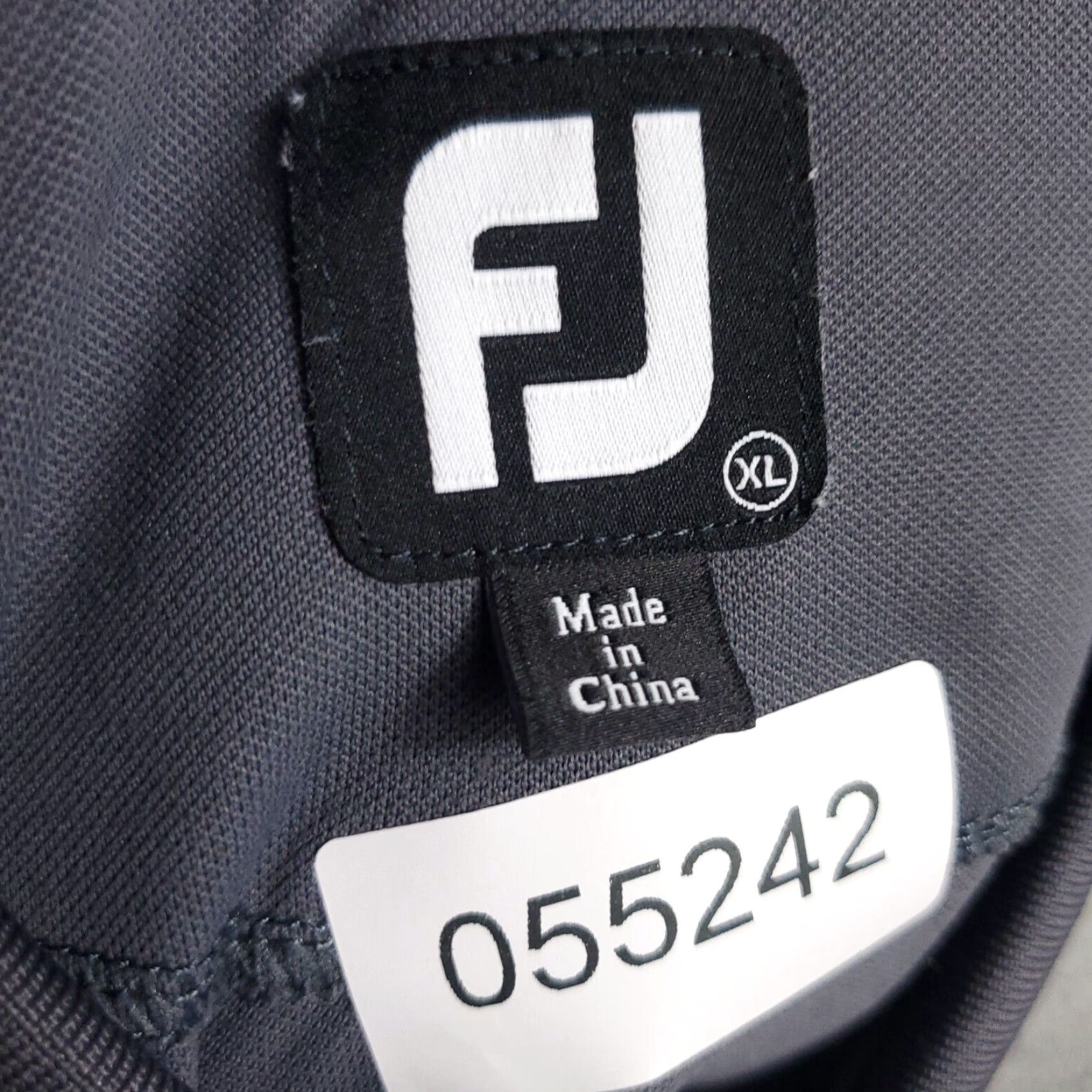 Footjoy FJ Polo Shirt Mens XL Gray Lakeshore Golf Casual Short Sleeve Shirt Size US XL / EU 56 / 4 - 7 Thumbnail