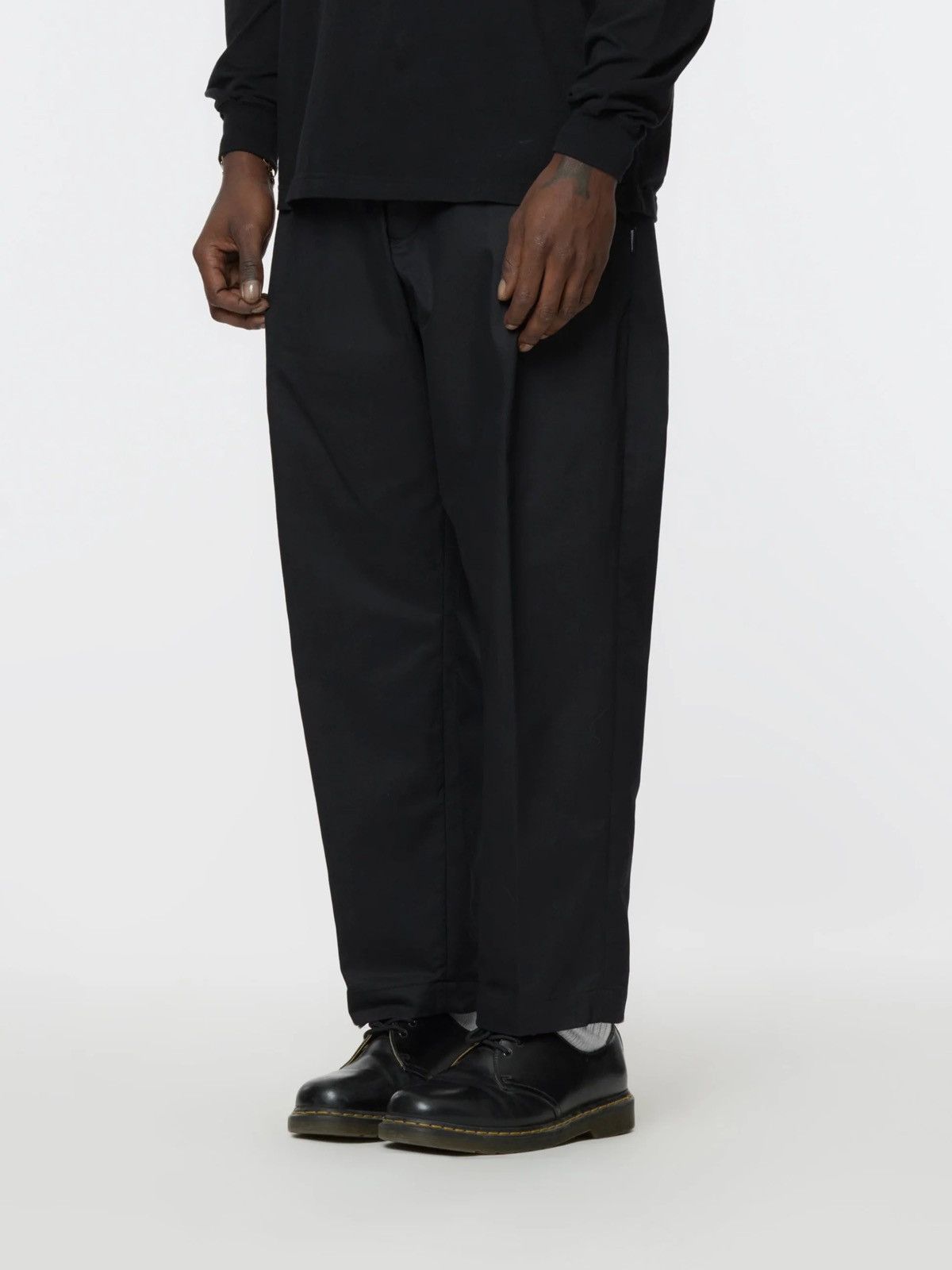 Neighborhood Neighborhood Slant Tuck Pants Black Size US 30 / EU 46 - 3 Thumbnail