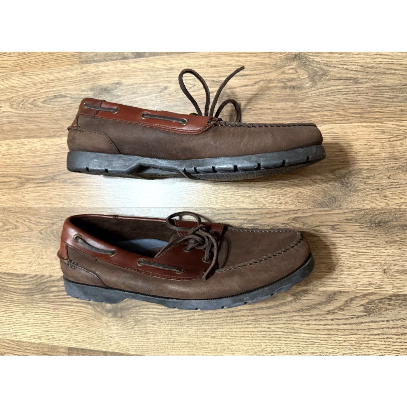 Vintage Cabela's Shoes, Men's Size 11, Brown, Nelson, Top Sider, Boat Shoes, Leather, Casual, Black? Size US L / EU 52-54 / 3 - 3 Thumbnail