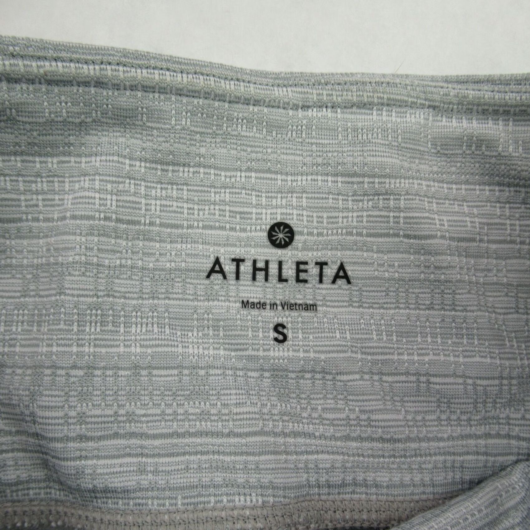 Athleta Athleta Leggings Womens Small Casual Yoga Workout Waist 24" Inseam 22" Adult S Gray Knit Nylon Spandex Size 28" / US 6 / IT 42 - 3 Thumbnail