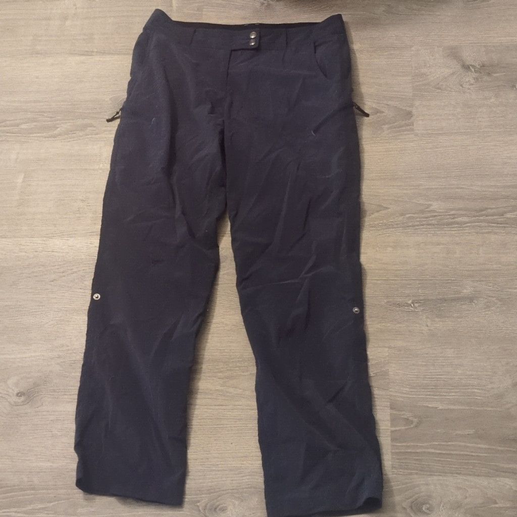 ExOfficio Exoficcio blue convertible hiking pants size 10 Size 32" / US 10 / IT 46 - 1 Thumbnail