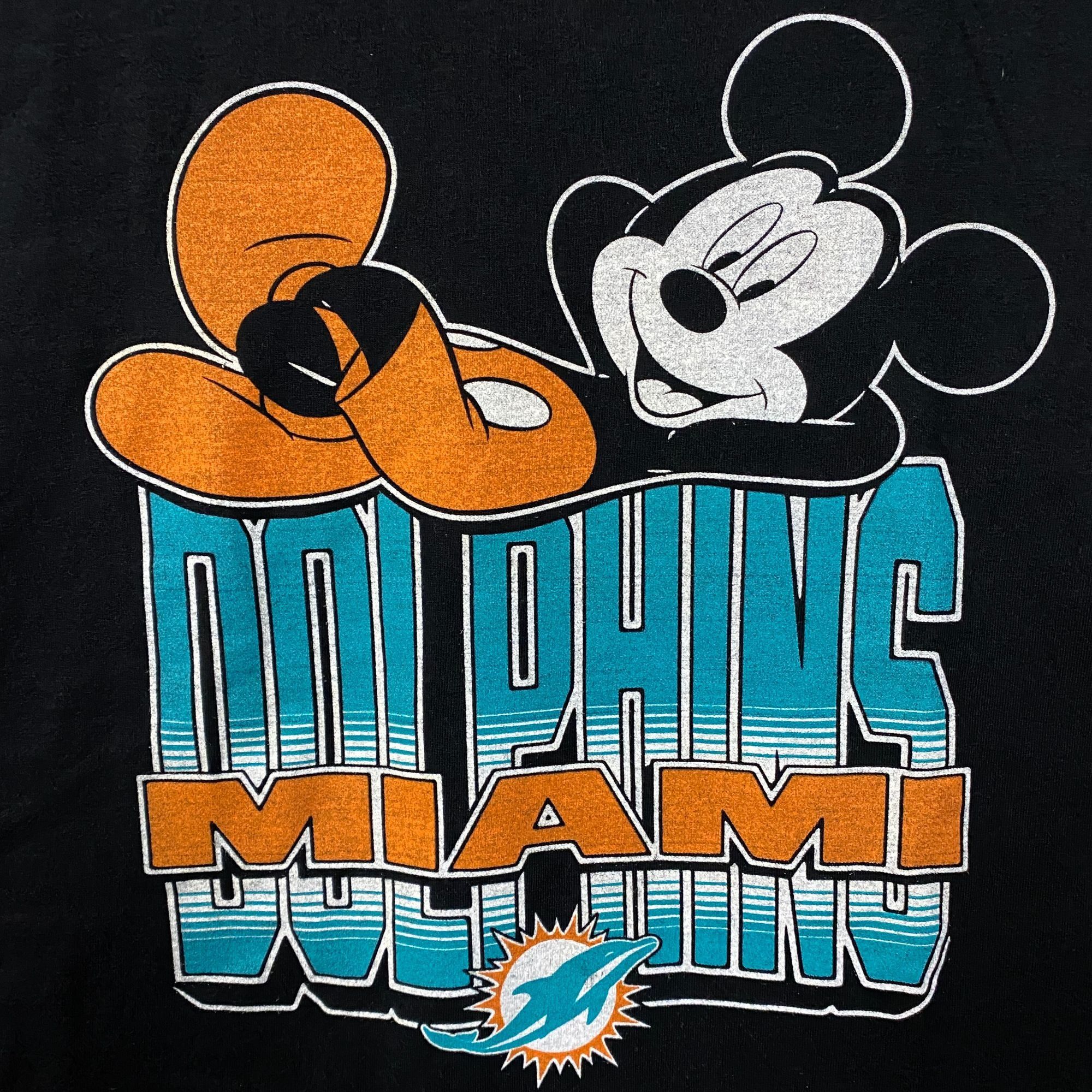 Junk Food Disney x Junk Food NFL Miami Dolphins Mickey Mouse Kick Back Size US XXL / EU 58 / 5 - 2 Thumbnail