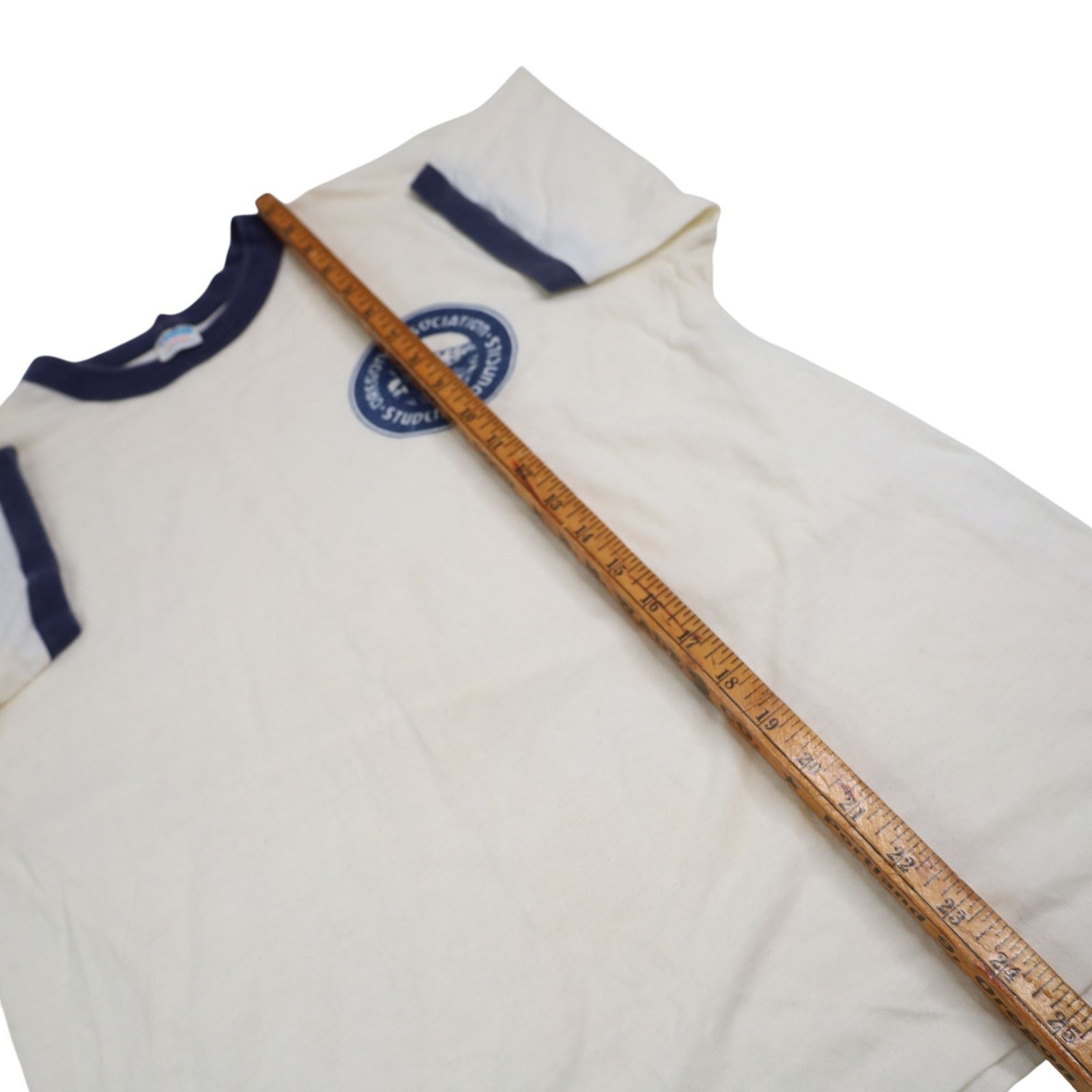Champion × Vintage VTG Champion Oregon Association Student Councils Ringer T Size US L / EU 52-54 / 3 - 10 Thumbnail