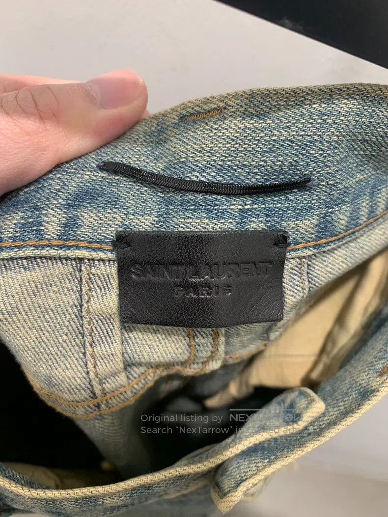 Saint Laurent Paris Saint Laurent Paris Jeans Size US 27 - 4 Thumbnail