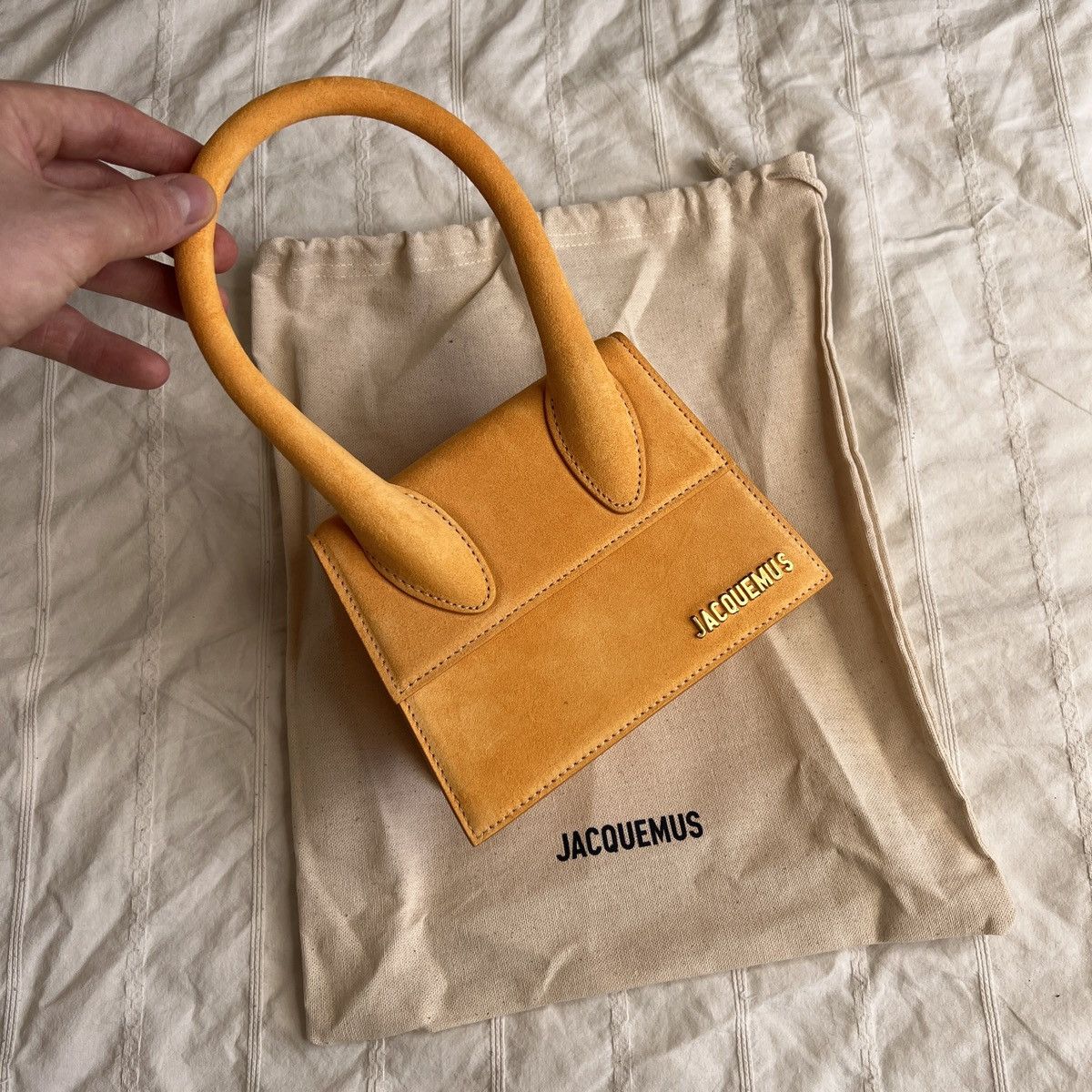Jacquemus Jacquemus Le Chiquito Moyen Suede Size ONE SIZE - 7 Thumbnail