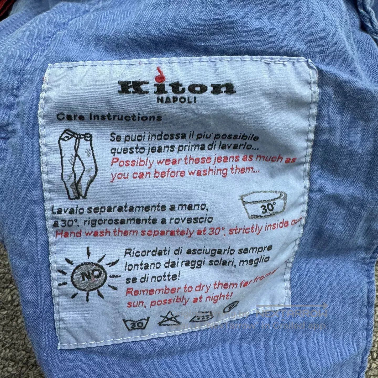Kiton Kiton Corduroy Casual Pants. Size US 36 / EU 52 - 4 Thumbnail