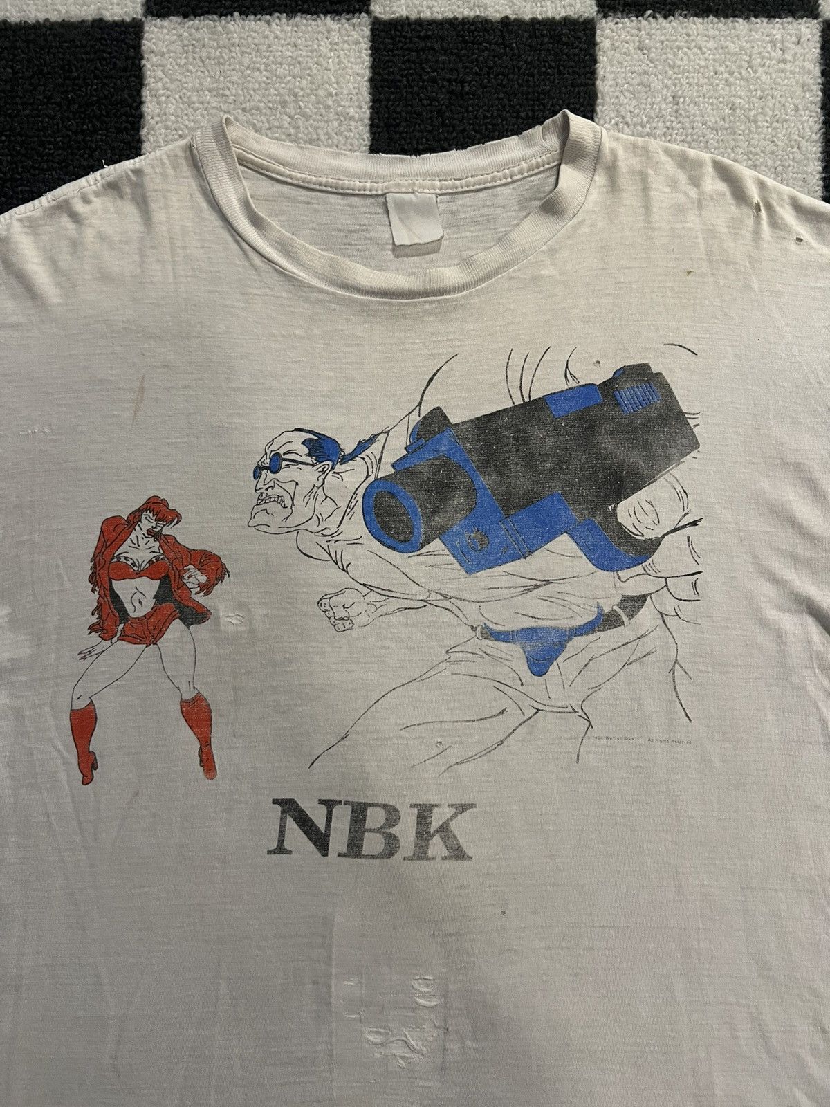 Vintage Vintage 1994 Natural Born Killers Warner Bros Tee Size US L / EU 52-54 / 3 - 2 Thumbnail