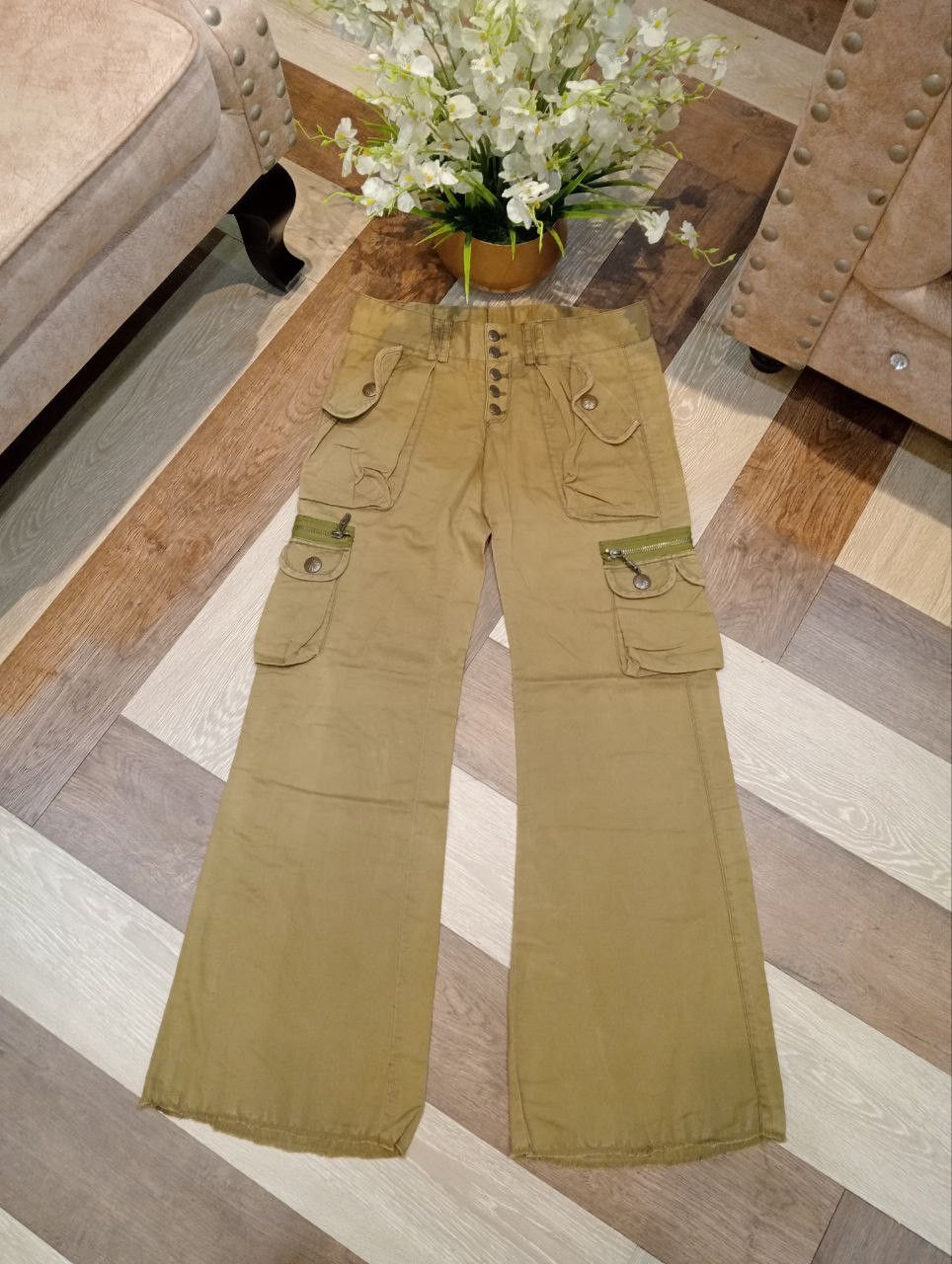 Japanese Brand JAPANESE SLY MULTIPOCKET WIDE LEG PANTS Size US 32 / EU 48 - 1 Thumbnail