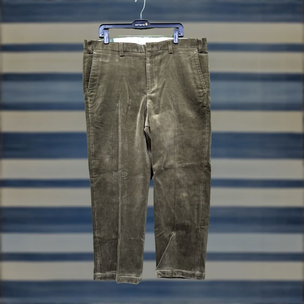 Orvis Orvis Pants Mens 38 Brown Corduroy Straight Leg Brisbane Moss Classic Fit Gorp Size US 38 / EU 54 - 1 Thumbnail
