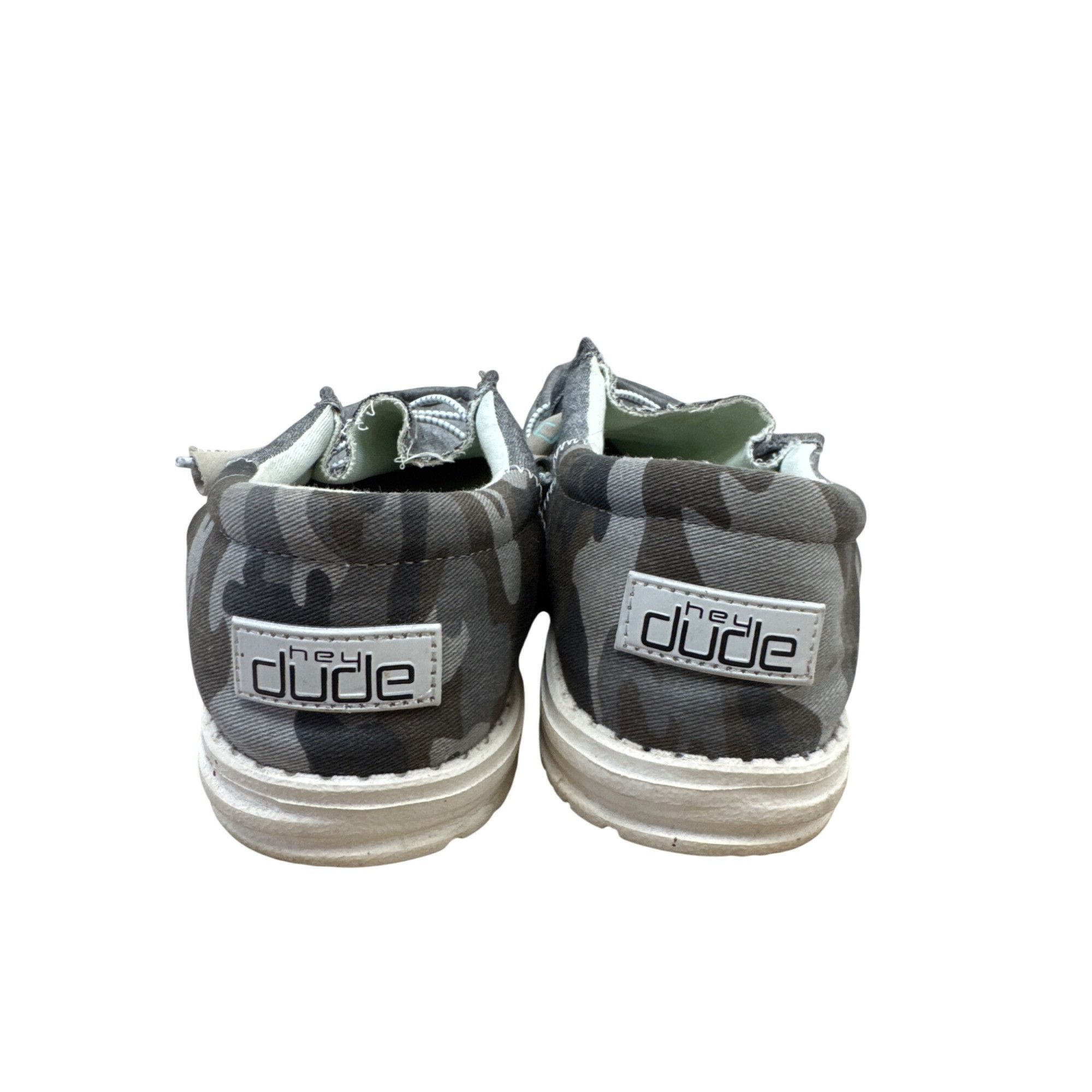 Designer Hey Dude Mens Gray Walking Comfy Slip-On Shoes Size 12 SKU 7 Size US 12 / EU 45 - 6 Thumbnail