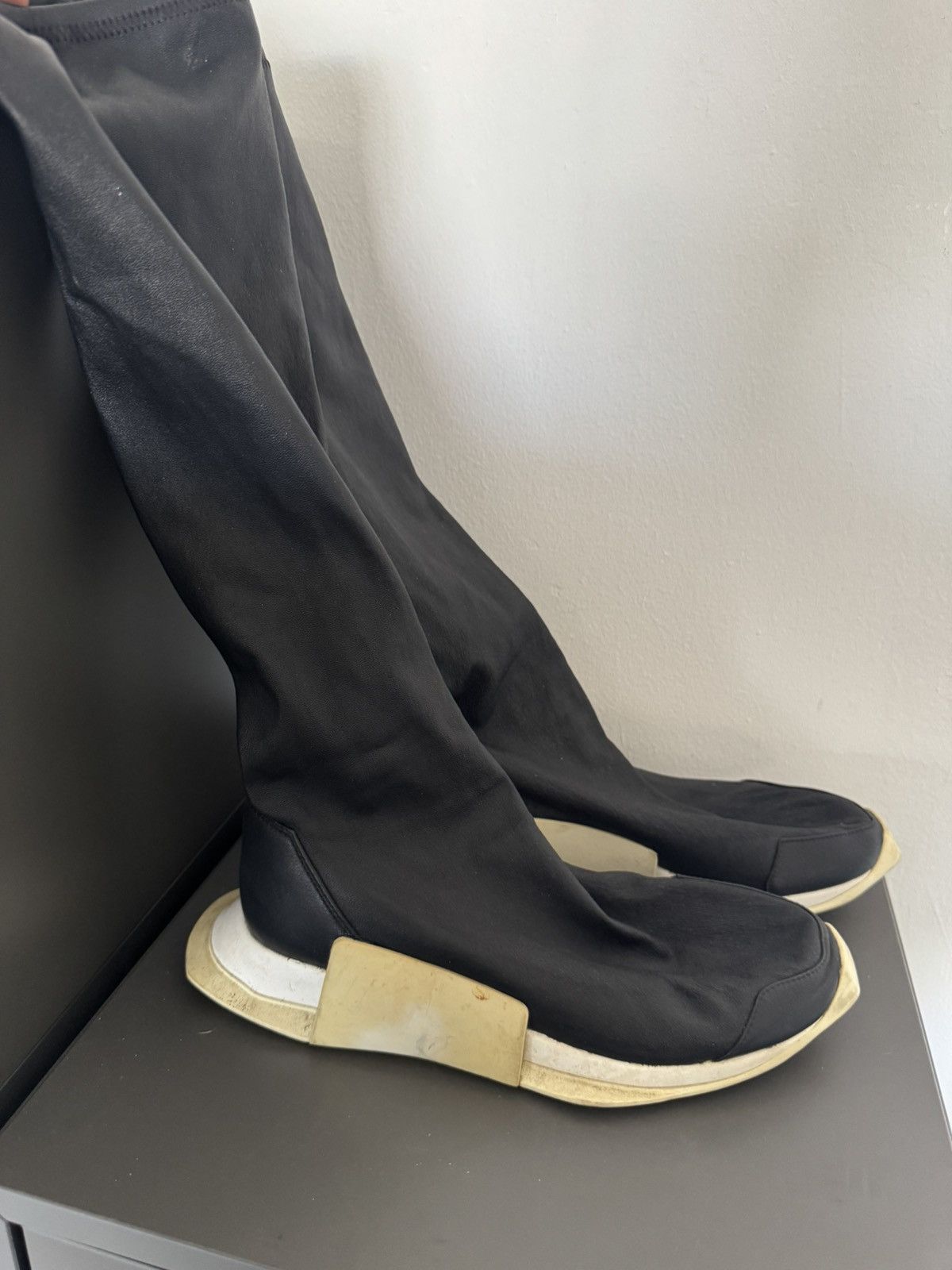 rick owens x adidas runner stretch boot s78451 US10 FW15