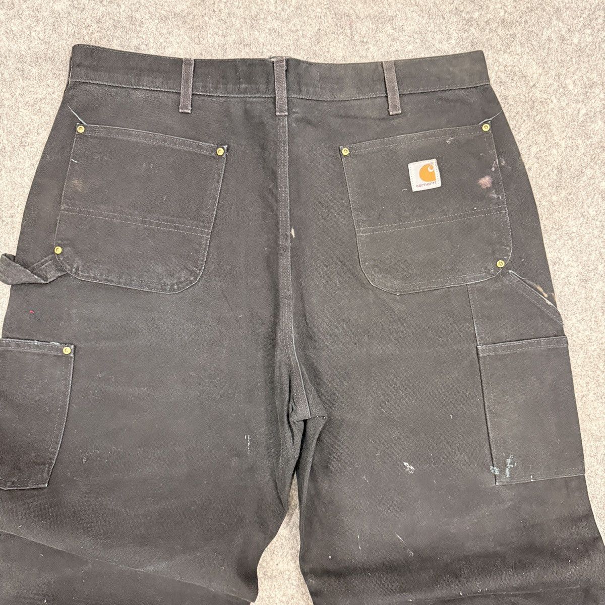Carhartt Vintage Carhartt B01 BLK Double Knee Denim Size US 38 / EU 54 - 16 Thumbnail