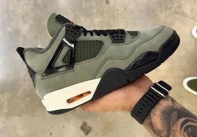 Jordan Brand × Undefeated UNDEFEATED X JORDAN AJ 4 RETRO Size US 11.5 / EU 44-45 - 7 Thumbnail
