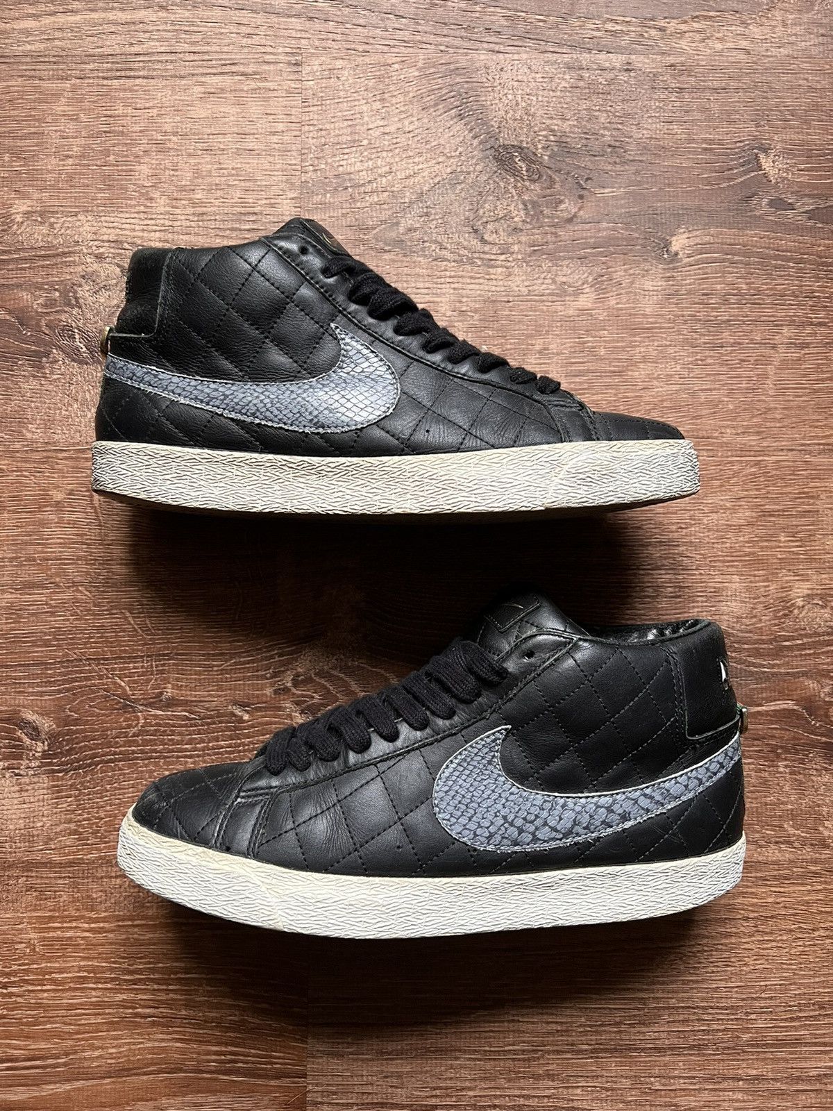 image of Nike Sb Supreme Blazer Black 2006 Shoes, Men's (Size 9.5)
