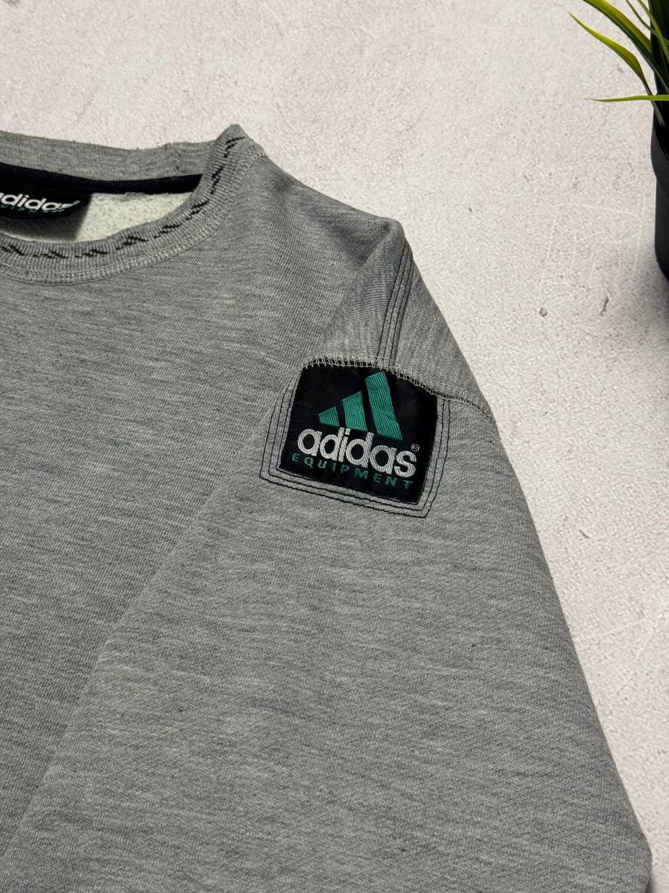Adidas × Vintage Vintage Adidas Equipment Sweatshirt Big Logo Y2K 90s Size US M / EU 48-50 / 2 - 4 Thumbnail