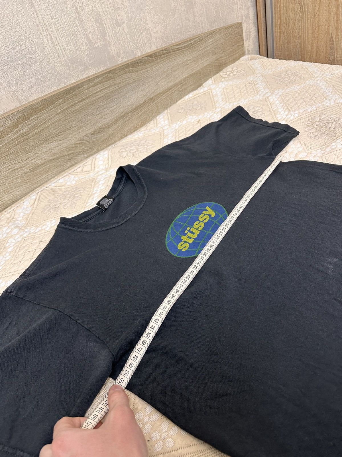 Stussy 🔥 Stussy Worldwide Logo Vintage Faded Distressed T Shirt Size US M / EU 48-50 / 2 - 11 Thumbnail
