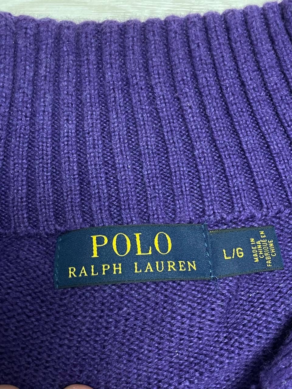 Polo Ralph Lauren × Vintage Polo Ralph Lauren Sweater Knit Small Logo Pony Y2k Size US L / EU 52-54 / 3 - 7 Thumbnail