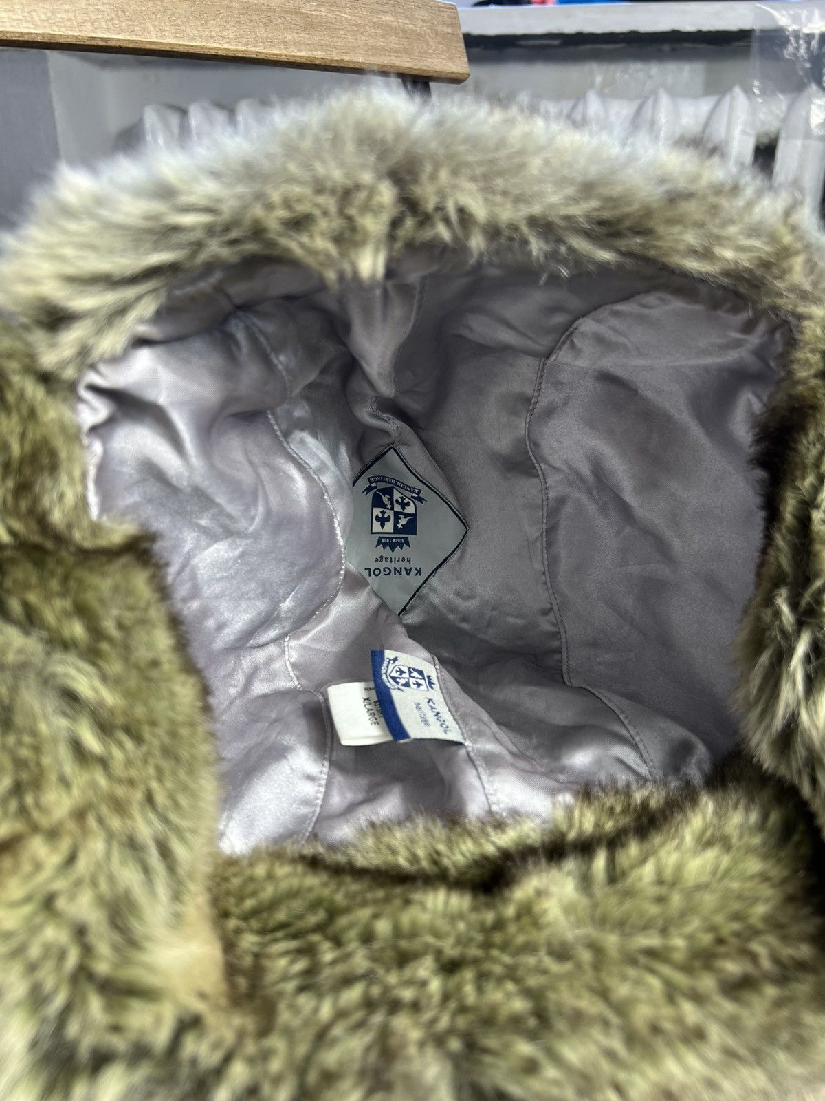 Kangol Crazy Archived Kangol Y2k Ushanka Fur Hat Earflap 90s USA Size ONE SIZE - 7 Thumbnail