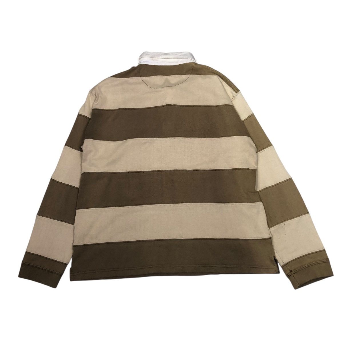 Japanese Brand 🔥VINTAGE LONG SLEEVE POLO COLLAR CONVERSE STRIPED DESIGN Size US L / EU 52-54 / 3 - 2 Thumbnail