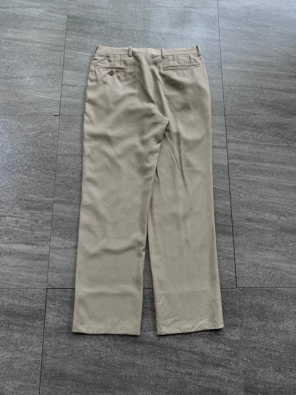 Yohji Yamamoto FREE TAX! AAR Wool Straight Trousers Size US 30 / EU 46 - 6 Thumbnail