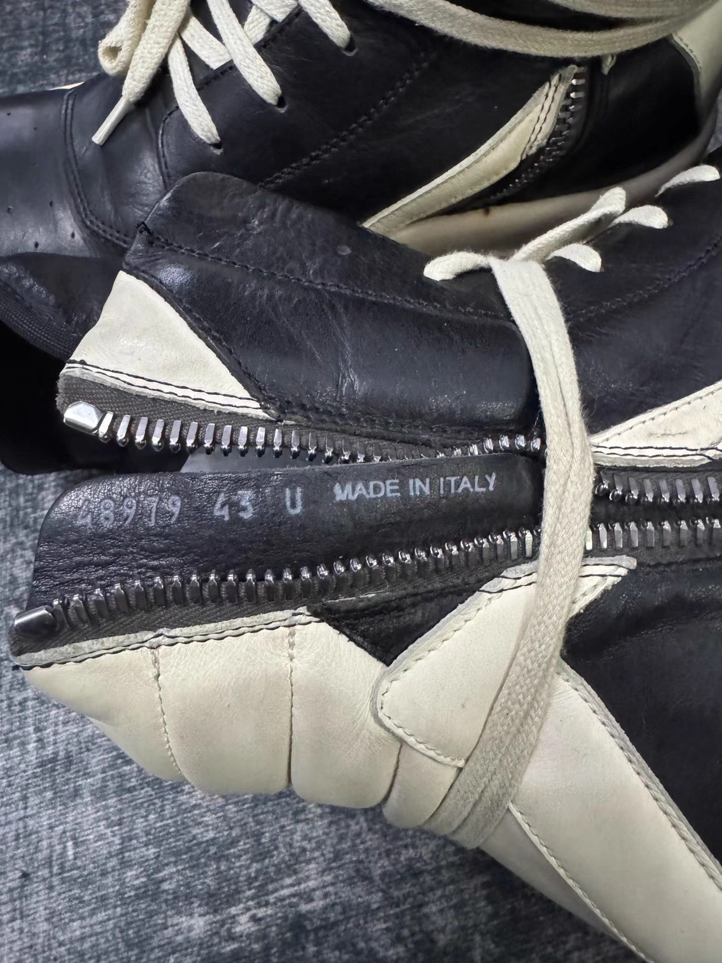 Rick Owens Rick Owens Mainline Thick Sole Triangle Sneakers Size US 10 / EU 43 - 7 Thumbnail