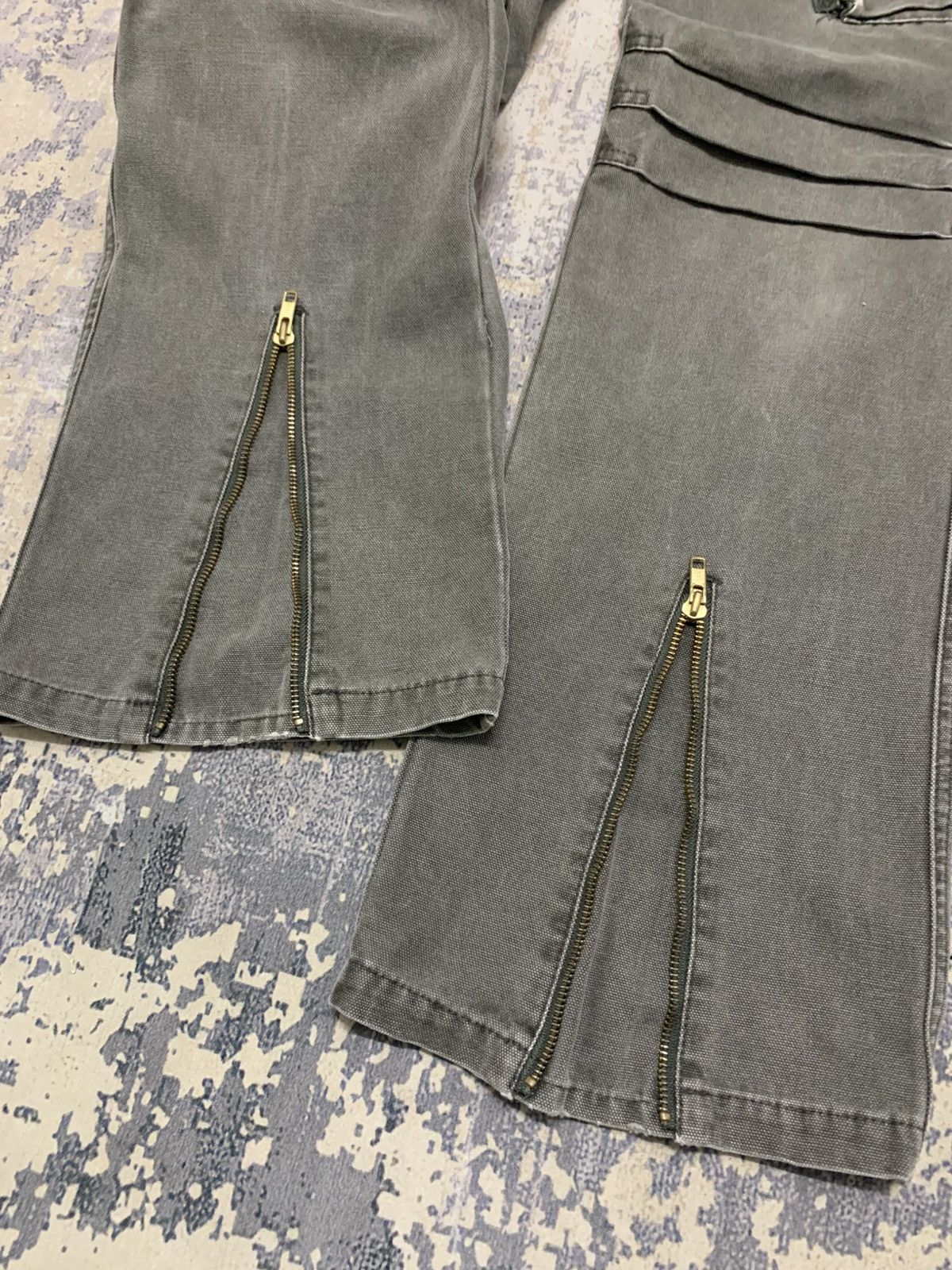 If Six Was Nine Vanquish Gold Multi-Zip Gimmick Flare Cargo Tactical 32 Size US 32 / EU 48 - 7 Thumbnail