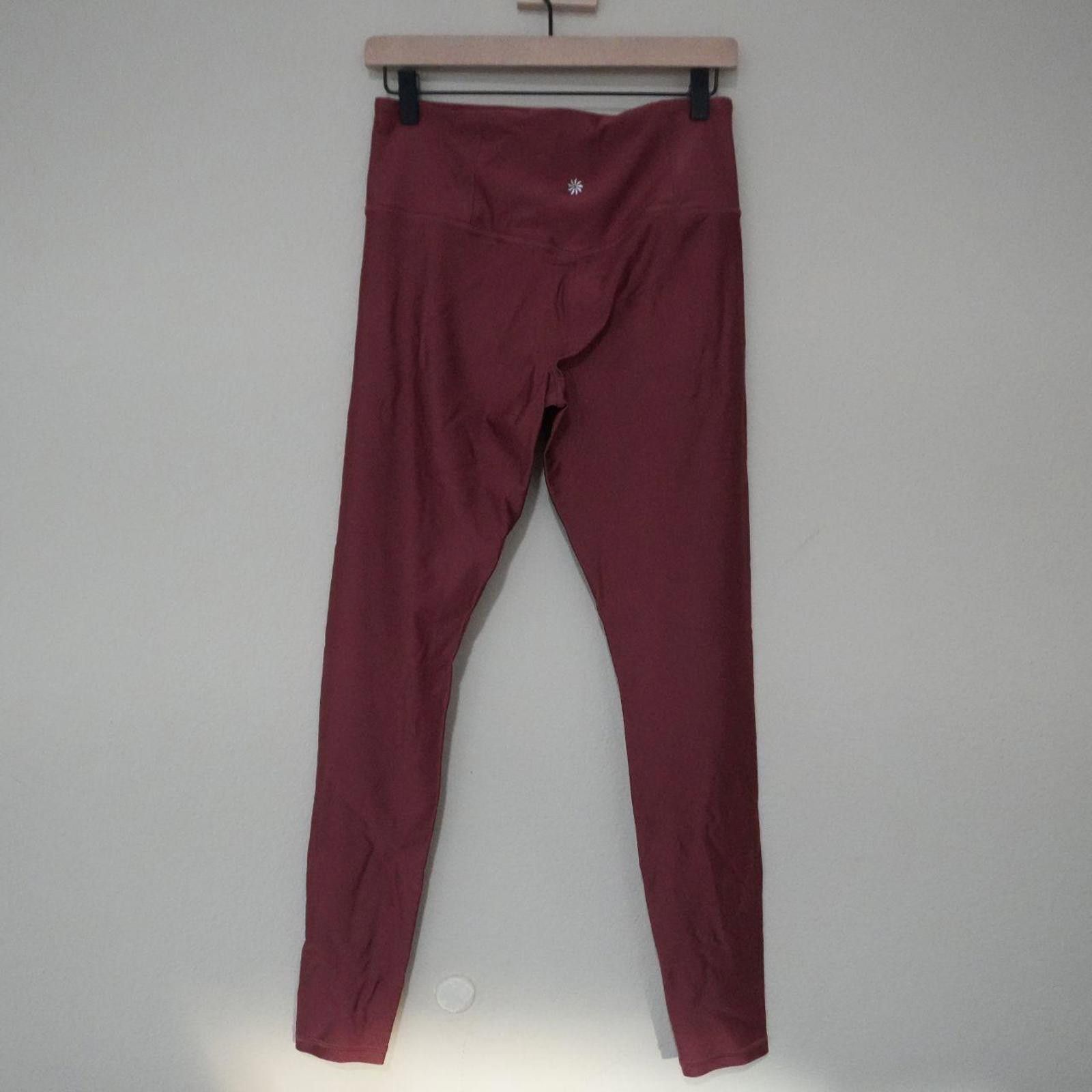 Other Athleta Legging Women's M Red Ultra High Rise Size 32" / US 10 / IT 46 - 5 Thumbnail