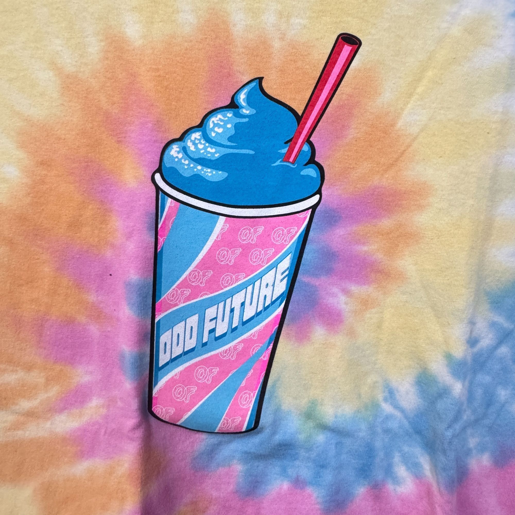Odd Future Odd Future Blue Raspberry Frozen Treat OFWGKTA Rap Tie Dye M Size US M / EU 48-50 / 2 - 2 Thumbnail