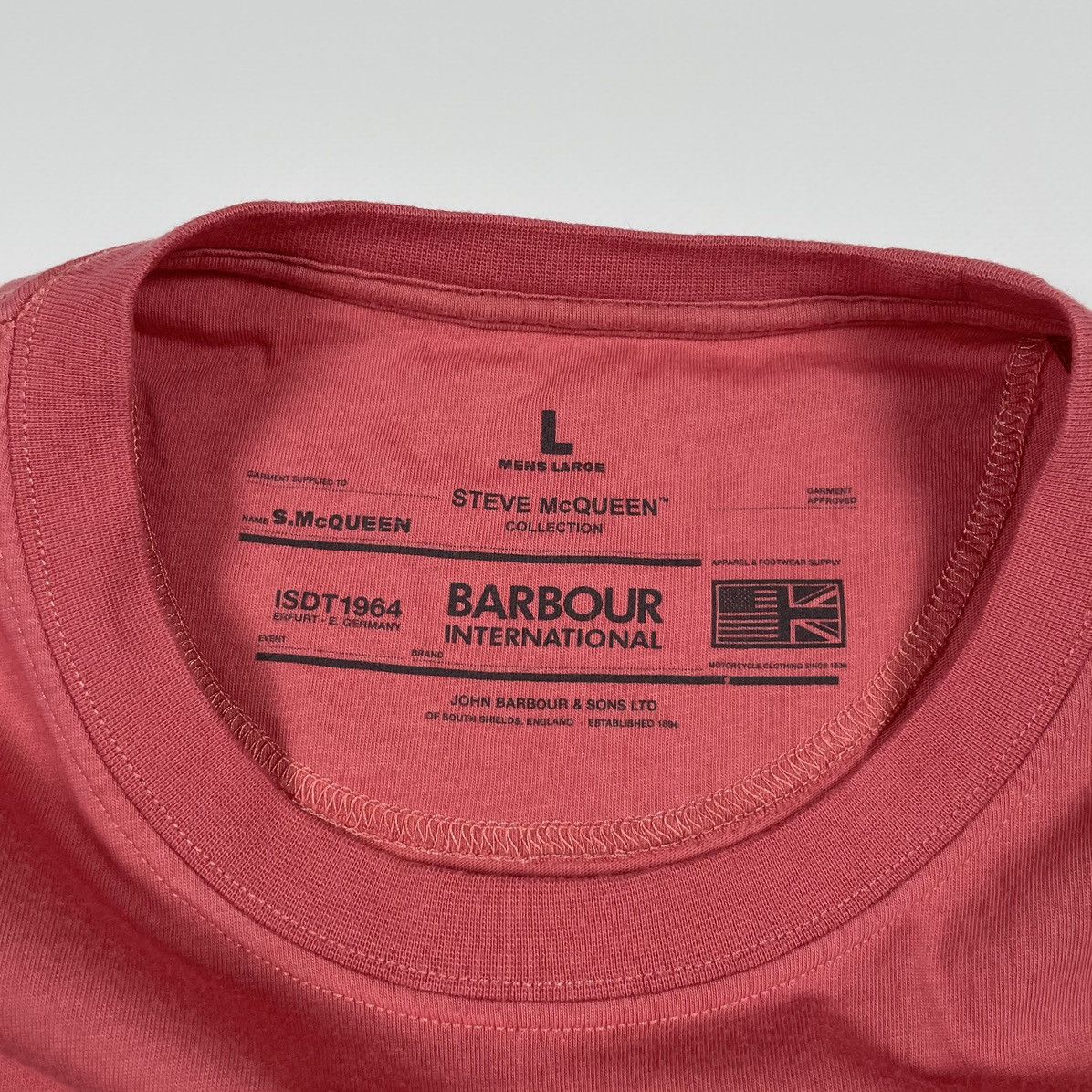 Barbour Barbour International Steve McQueen T-Shirt Size US L / EU 52-54 / 3 - 7 Thumbnail