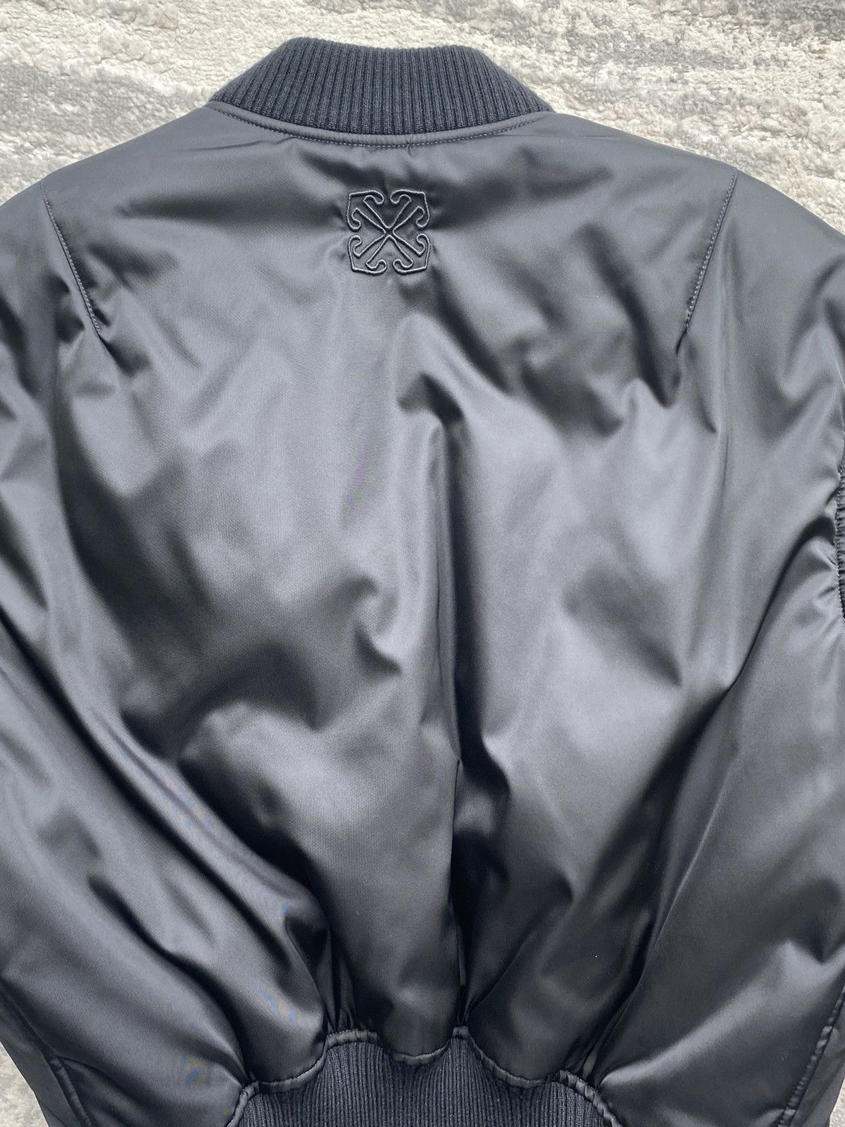 Off-White Off-White Black Bomber Size US M / EU 48-50 / 2 - 5 Thumbnail