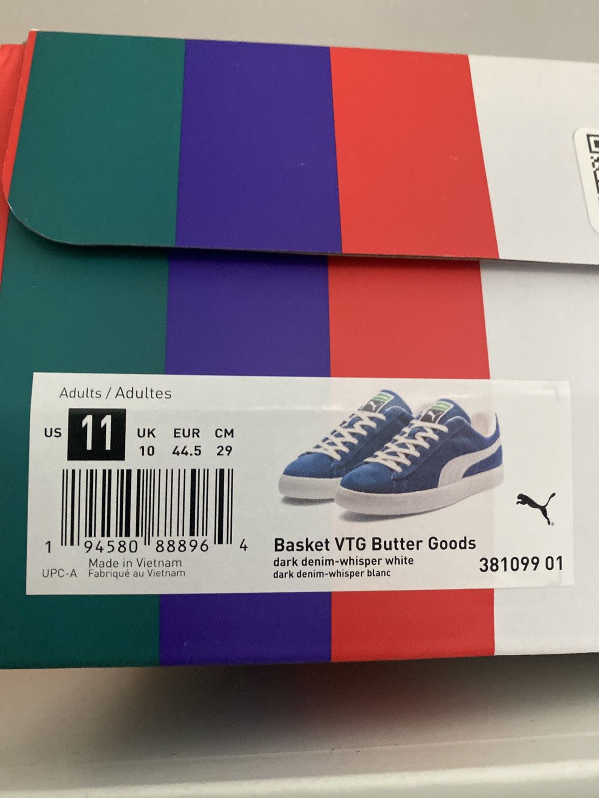 Puma Puma X Butter Vintage Basket Size US 11 / EU 44 - 7 Thumbnail
