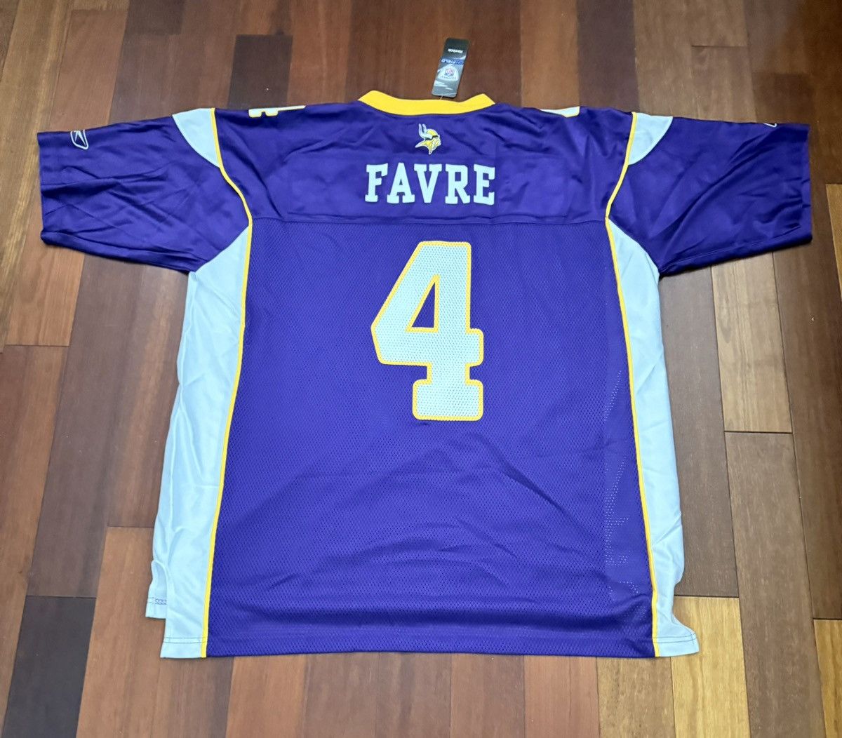 Reebok Brett Favre Minnesota Vikings Vintage Jersey Size US XXL / EU 58 / 5 - 3 Thumbnail