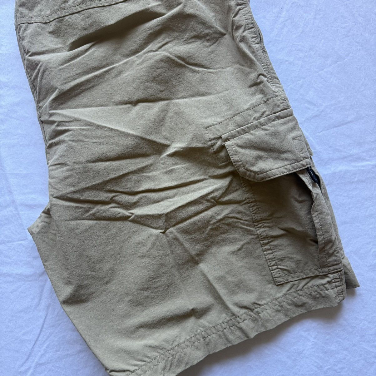 Other Ad Hoc Khaki Lined Nylon Type Cargo Shorts Medium M Swim Size US 32 / EU 48 - 7 Thumbnail
