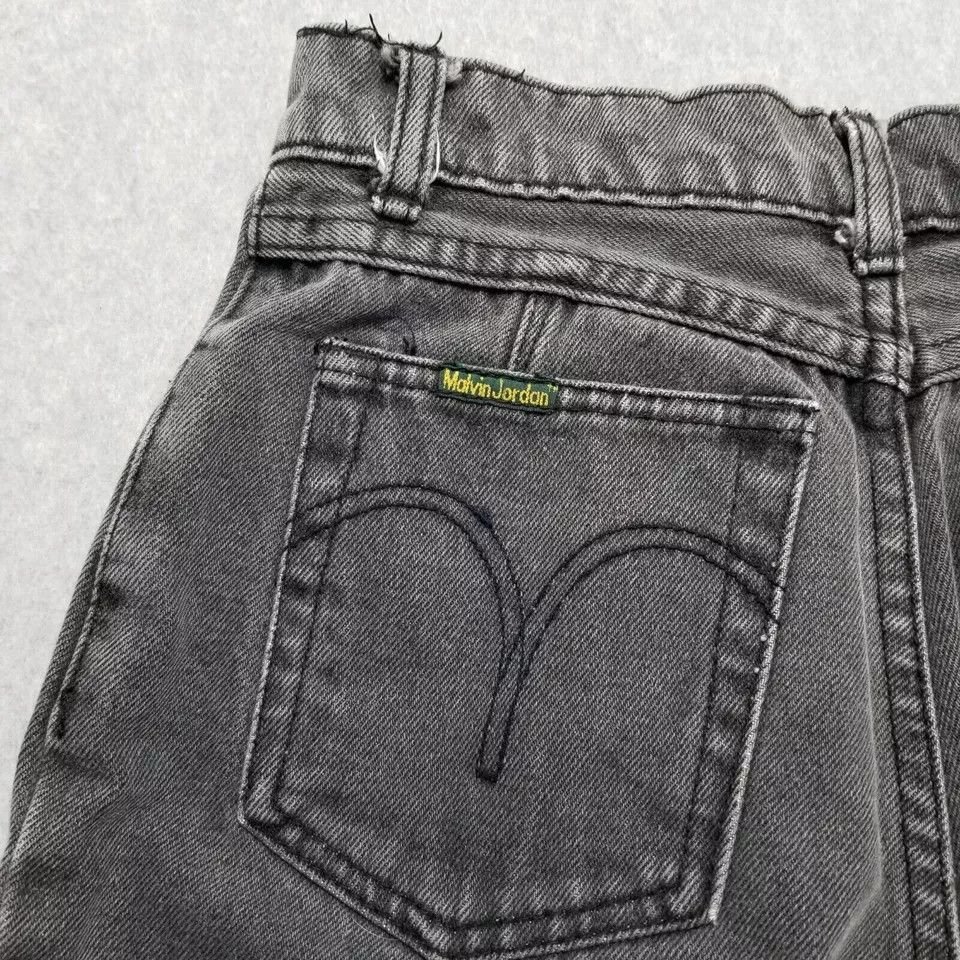 Other Malvin Jordan Jeans Womens 22x24 Tapered High Rise Pockets Size 22" - 9 Thumbnail