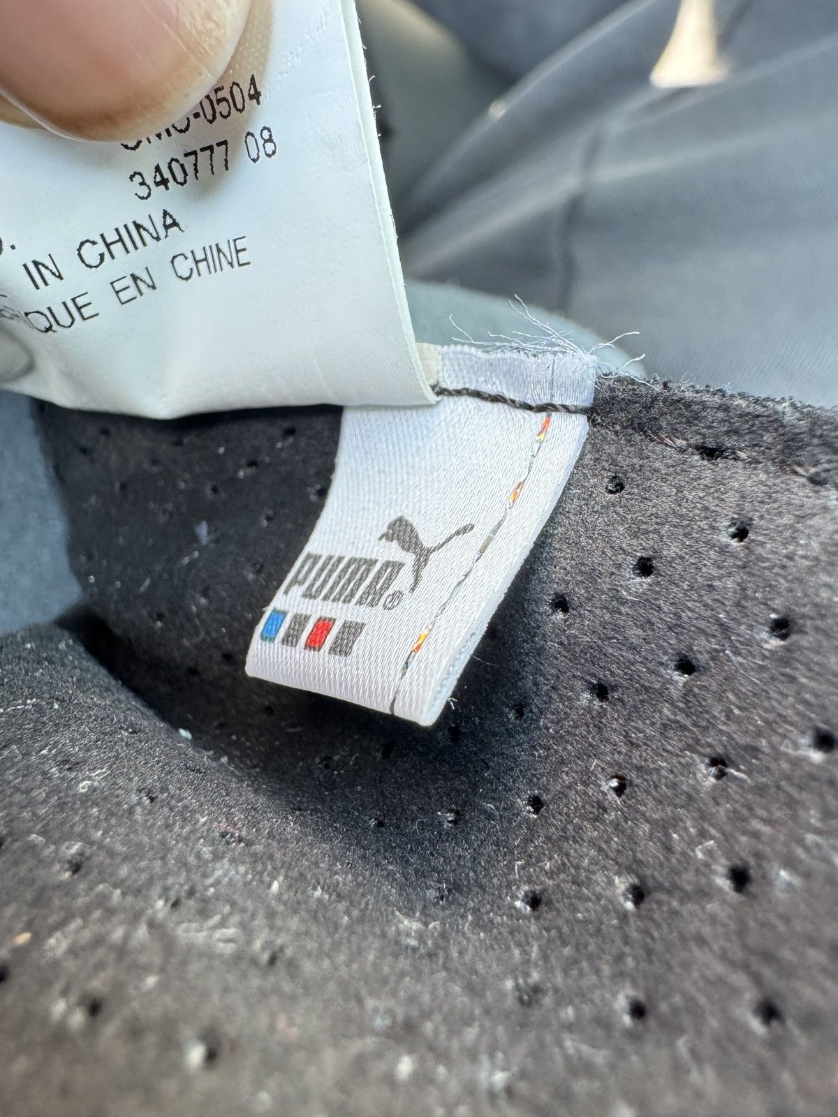 Puma Vintage Puma Y2K Velcro Black Grey Mostro Speedcat Sneakers Size US 5.5 / IT 35.5 - 9 Thumbnail